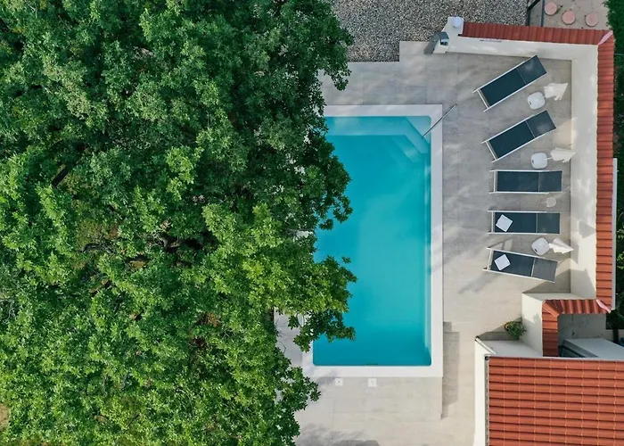 Luxury With A Swimming Pool Poljica, Zadar - 22070 Villa Vrsi